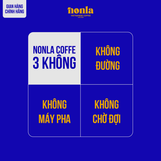 Cafe Vị Sầu Riêng- Hộp Nonla 6 Viên