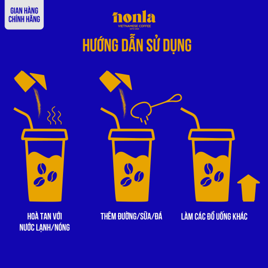 Cafe Vị Sầu Riêng- Hộp Nonla 6 Viên